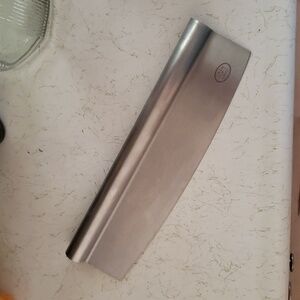 Pizza cutter straight edge rocker stainless steel by Dash of That